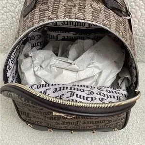 Juicy Couture | Bags | Juicy Couture Glam Backpack Taupe  display picture 3